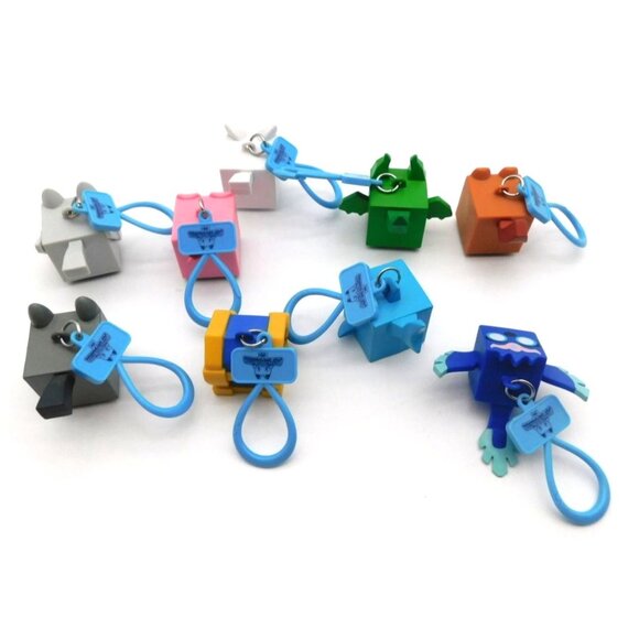 Lot of 9 PhatMojo Pet Simulator X Plastic Toy Keychains Clips Dog Pig No Codes - Picture 4 of 5